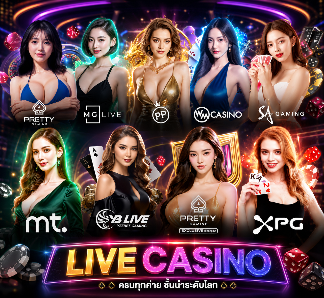 ความหลากหลายของเกม บาคาร่า และบริการออนไลน์ครบทุกสไตล์